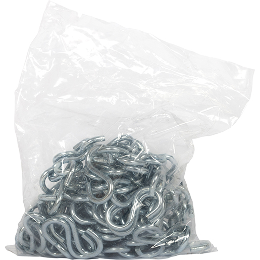GANCIO AD ESSE ZINCATO Ø 4 CONF 100 PZ Imballo di GANCIO AD ESSE ZINCATO Ø 4 CONF 100 PZ 400