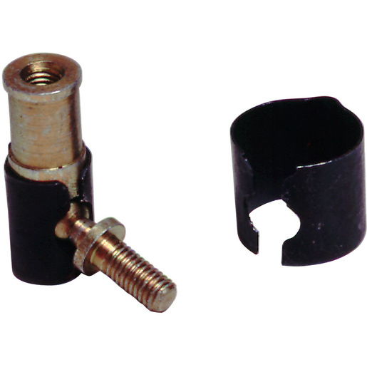 Gelenk-Stahlkopf mit Klemmfeder