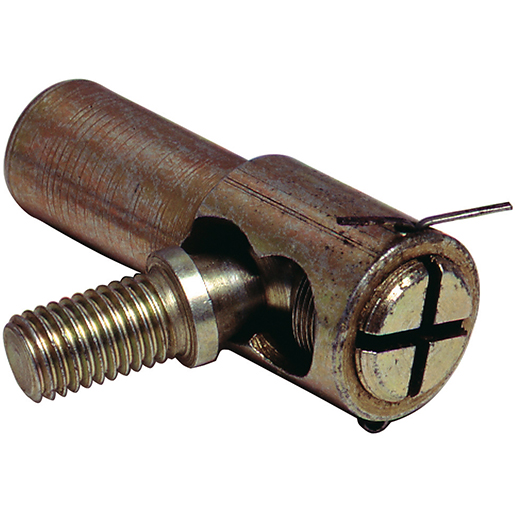 Snodo in acciaio con vite di regolazione per autocarro