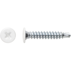 Tornillo autotaladrante PH lacado blanco