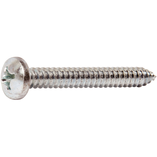 Tornillo de cabeza cilíndrica DIN 7981 galvanizado blanco PH