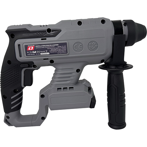 Detalle de Martillo percutor SDS a batería solo cuerpo 325