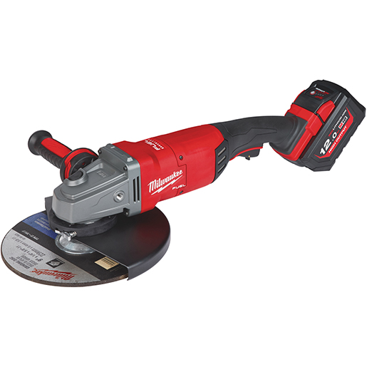 Winkelschleifer 230 mm mit Paddelschalter und Bremse M18 FUEL One-Key