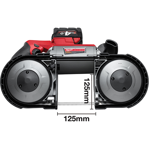 Utilisation de SCIE A RUBAN 18V S/BATT 500