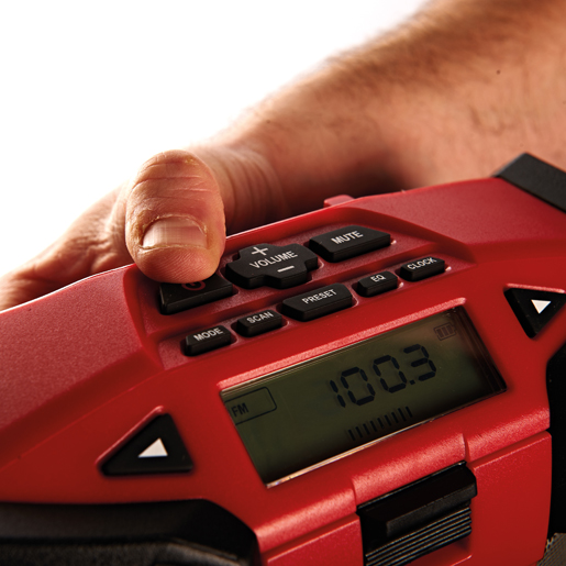 Verwendung von Kompaktes Radio mit MP3-Anschluss M12 500