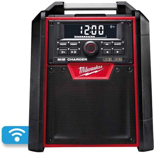 Baustellenradio, Bluetooth Akku/Stromladegerät M18