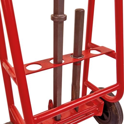 Verwendung von Abbruchhammerwagen 505