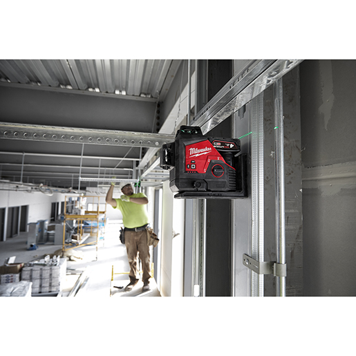 Verwendung von Grüner 3-Linien-360°-Laser M12 500