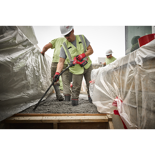 Verwendung von Nadelvibrator für Beton M18 FUEL 500