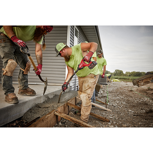 Verwendung von Nadelvibrator für Beton M18 FUEL 505