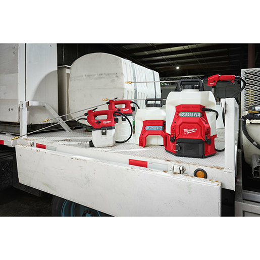 Verwendung von Akku-Sprühgerät M18 SWITCH TANK 500