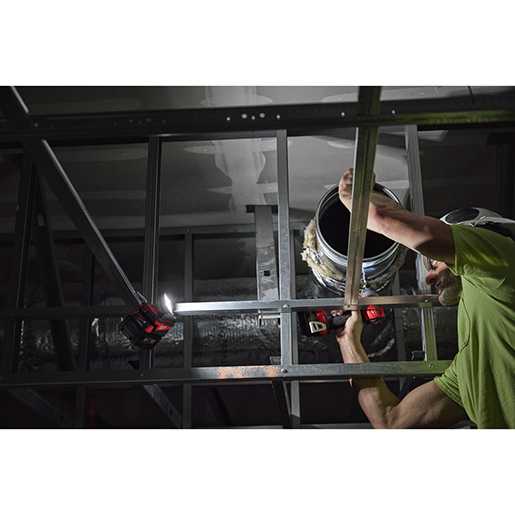 Verwendung von LED-Strahler M18 mit Powerbank 500