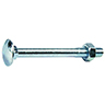 T.C/TUERCA DIN603/934 ZN 10X90