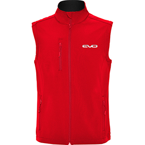 Chaleco softshell rojo EVO