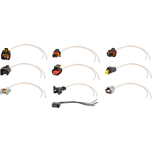 Connecteurs câblés pour les injecteurs