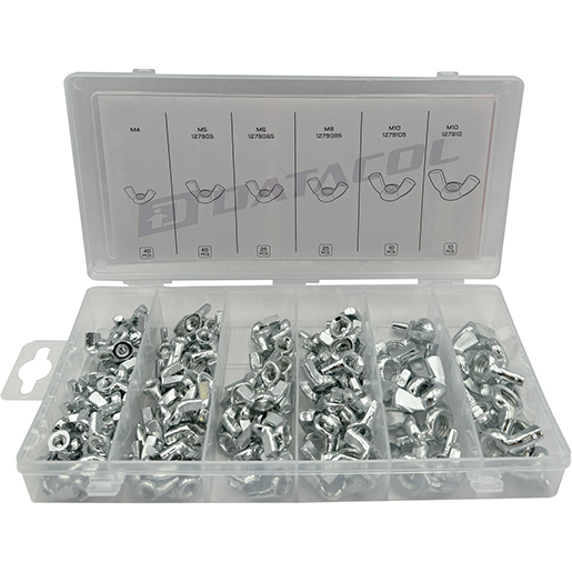 Detalle de Surtido de tuercas mariposa 150 pcs 300