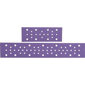 Strisce multiforo con abrasivo ceramicato per levigatura manuale