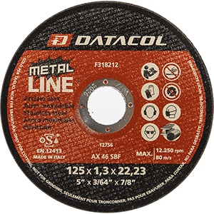 DISCO DA TAGLIO METAL LINE D. 125X1,3