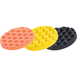 Almohadilla de pulido waffle 83 x 25 mm (Velcro de 75 mm)