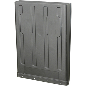 Straight fender curve for semi-trailer subframe