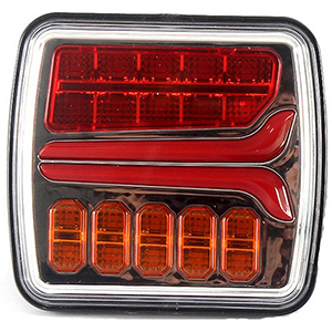 Piloto trasero LED 3 funciones 12/24V.