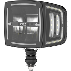 LED-Arbeitsleuchte OZZ XH1 rechts/links mit beheizter Linse