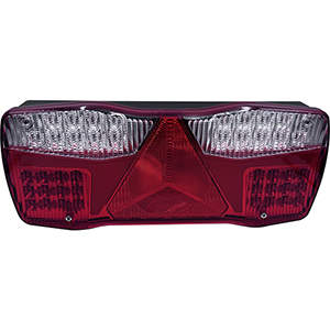 Piloto led para remolque Lumax catadióptrico triangular conexión 7T