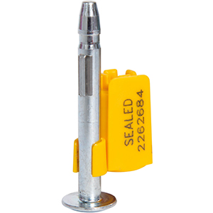 Nail security seal for containers ISO 17712