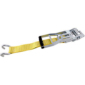 Unitec 75239 Cinghia Di Ancoraggio Premium Con Cricchetto Autoavvolgente - 3m X 25mm, 200 Kg Di Resistenza - 4