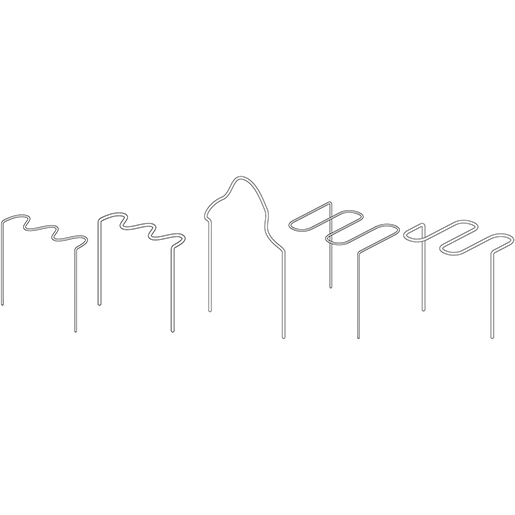 Kunststoff-Reparaturklammer