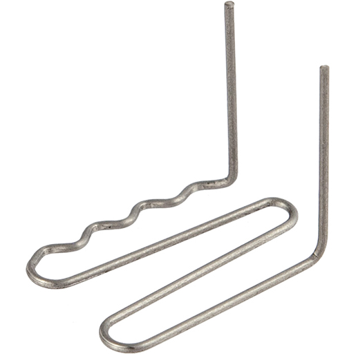 FLACH KLAMMER 4 DRÄHTE 0,8 MM 100 STK