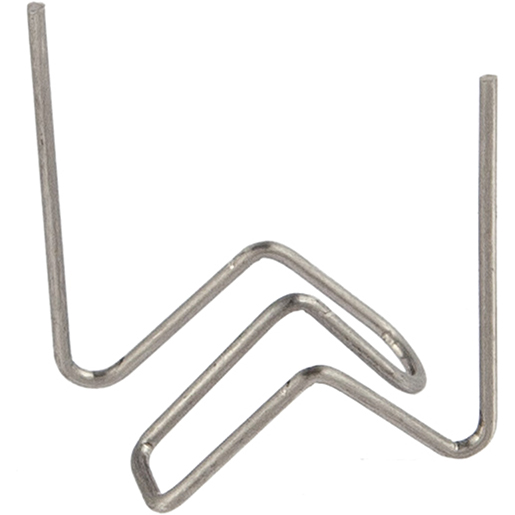 OFFENE-WINKEL KLAMMER 3 DRÄHTE 100 STK