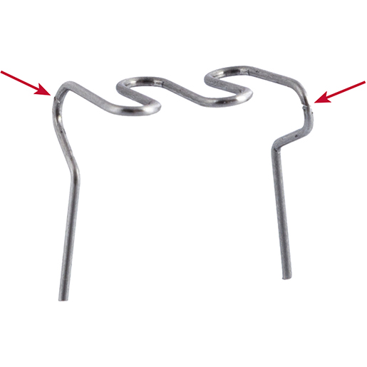 KS-Reparaturklammer 100 St. serpentin