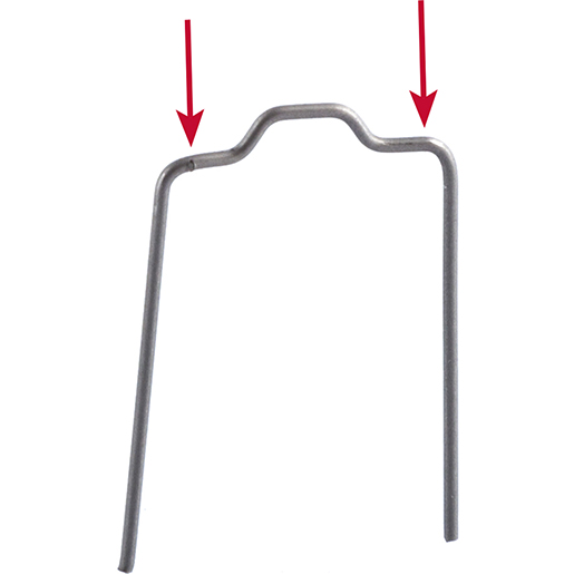 KS-Reparaturklammer 100 St. U-EXT