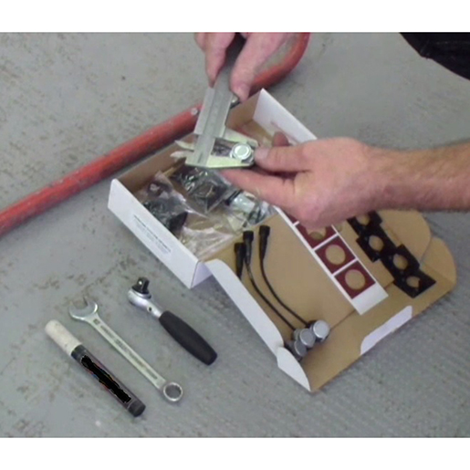 Utilisation de Kit d’installation des capteurs de stationnement 500