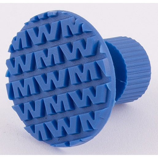 Detail von Kit 10 blaue runde Saugnäpfe mit hoher Zugkraft Ø 26 mm 300