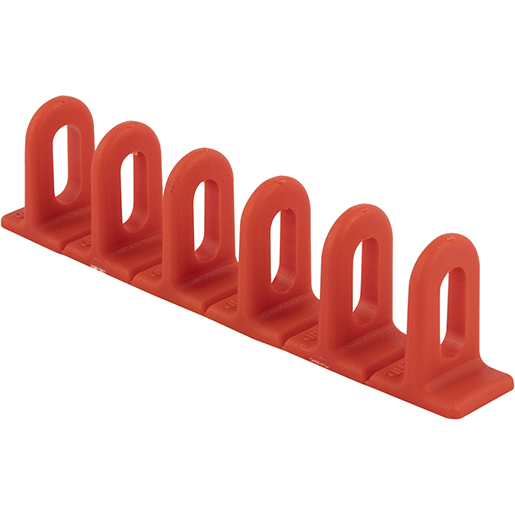 Kit 3 multipads rosse 6x22x156 mm forma piana