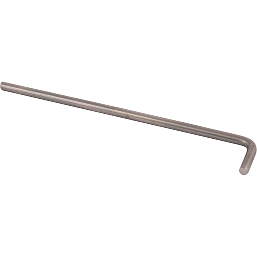 Perno per rondelle asolate/anelli con blocco lunghezza 180 mm