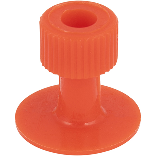 Kit 10 ventose tonde piatte rosse ad alta trazione Ø 21 mm