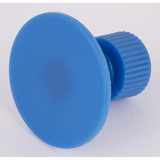 Dettaglio di Kit 10 ventose tonde piatte blu ad alta trazione Ø 26 mm 300