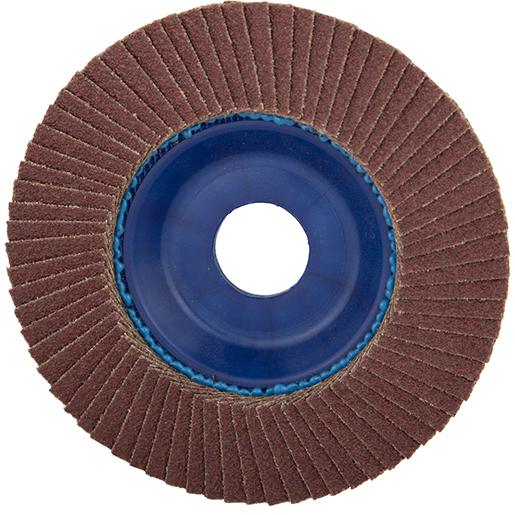 Lamellenschleifscheibe aus Korund STANDARD LINE Unterlage aus Nylon