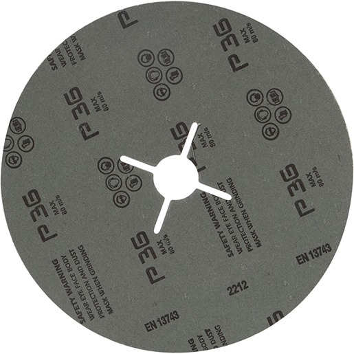 KORUND-FASERSCHEIBE D 180 MM GR 36 Detail von KORUND-FASERSCHEIBE D 180 MM GR 36 300