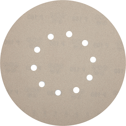 SCHEIBE Ø 225 10 LÖCHER 180K 50 STK