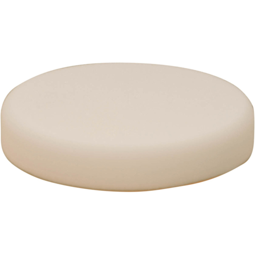 Esponja extra-dura blanca 160 x 30 mm (Velcro de 125 mm)