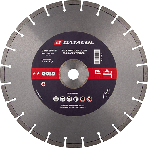 Diamantscheibe GOLD LINE Beton Ø 300 - 350 - 400