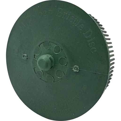 Detalle de Disco de hilo abrasivo 75mm p50 verde 300
