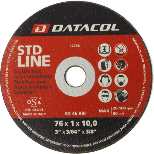 DISQUE A TRONCONNER 76X1X10