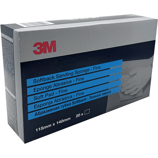 Detalle de Esponja abrasiva soporte blando 3M 305