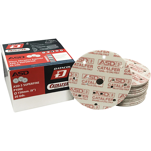 DISCOS ABRASIVOS ESPONJA ASD 150MM