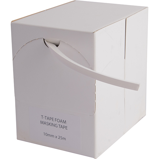 Nastro adesivo in schiuma forma a T 10x10 mm